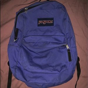 purple jansport backpack